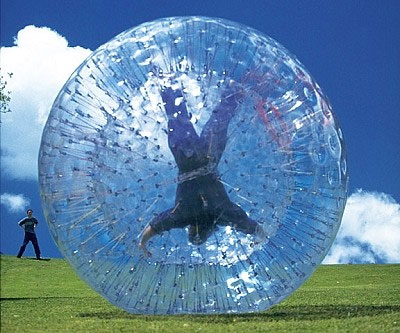 giant plastic ball for humans