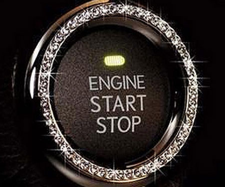 Car Ignition Button Bling