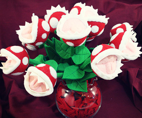 Super Mario Piranha Plant Bouquet